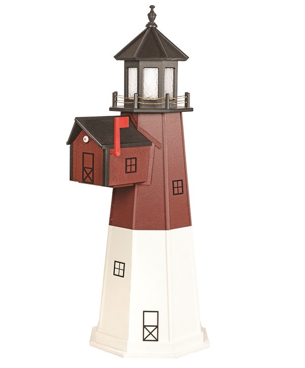 Outdoor Outdoor Furniture Lighthouse Barnegat Mailbox Seaside
